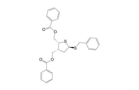 BENZYL-5-O-BENZOYL-3-C-[(BENZOYLOXY)-METHYL]-2,3-DIDEOXY-1,4-DITHIO-BETA-D-THREO-PENTOFURANOSIDE