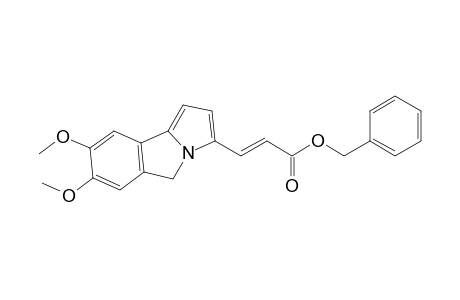 (E)-Benzyl 3-(7,8-dimethoxy-5H-pyrrolo[2,1-a]isoindol-3-yl)acrylate
