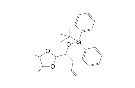 2-[1'-(t-Butyldiphenylsilyloxy)but-3-enyl]-4,5-dimethyl-[1,3]dioxolane