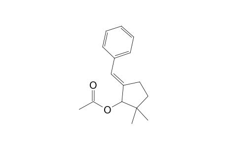 (E)-2-Benzylidene-5,5-dimethylcyclopentyl acetate