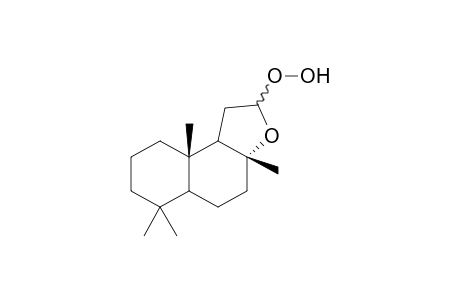 (3aR,9aS)-Dodecahydro-3a,6,6,9a-tetramethylnaphtho[2,1-b]furan-2-yl Hydroperoxide