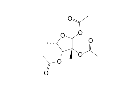 1,2,3-Tri-O-Acetyl-2-C-methyl-5-deoxy-L-lyxofuranose