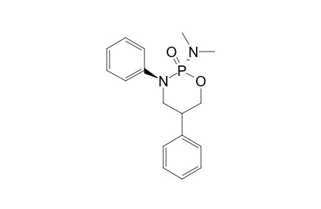 TRANS-2-(DIMETHYLAMINO)-2-OXO-3,5-DIPHENYL-1,3,2-OXAZAPHOSPHIRANE