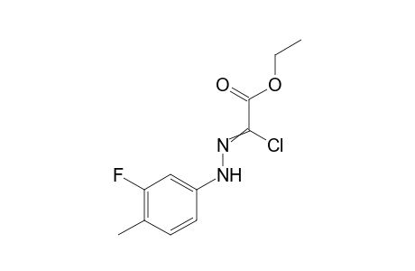 Ethyl 2-chloro-2-(2-(3-fluoro-4-methylphenyl)hydrazono)acetate