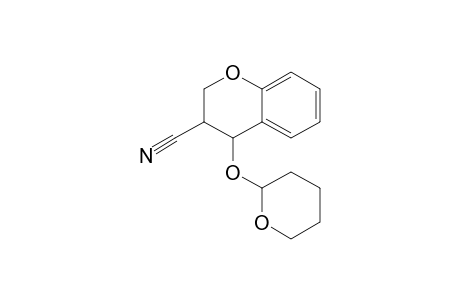 4-((tetrahydro-2H-pyran-2-yl)oxy)chroman-3-carbonitrile