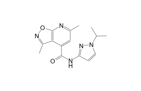 isoxazolo[5,4-b]pyridine-4-carboxamide, 3,6-dimethyl-N-[1-(1-methylethyl)-1H-pyrazol-3-yl]-