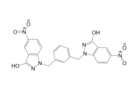 1,1'-(m-Xylylene)bis(5-nitro-1H-indazol-3-ol)