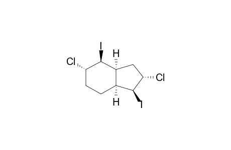 TRANS-2,TRANS-7-DIIODO-CIS-3,CIS-8-DICHLORO-CIS-BICYCLO[4.3.0]NONANE