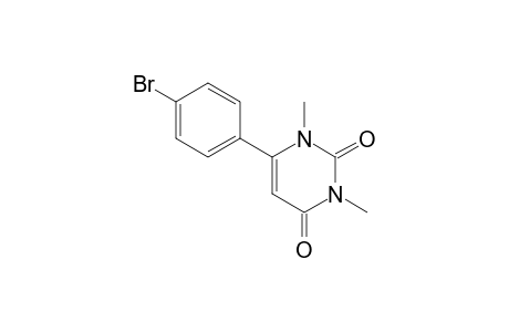 1,3-Dimethyl-6-(p-bromophenyl)uracil