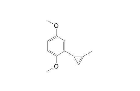 1-Methyl-3-(2,5-dimethoxyphenyl)cyclopropene