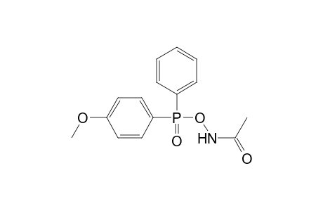 Acetamide, N-[[(4-methoxyphenyl)phenylphosphinyl]oxy]-