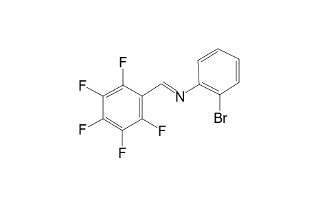 2-Bromo-N-[(E)-(2,3,4,5,6-pentafluorophenyl)methylidene]aniline