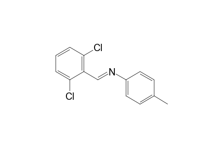 2,6-Dichlorobenzaldehyde 4-tolylimine