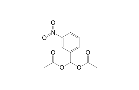 (acetyloxy)(3-nitrophenyl)methyl acetate