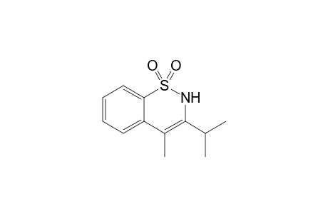 3-(1-Methylethyl)-4-methyl-2H-1,2-benzothiazine 1,1-Dioxide