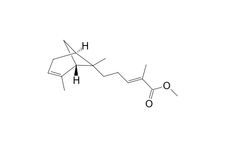 (-)-methyl (E)-endo-.alpha.-bergamotenoate