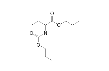 L-2-Aminobutyric acid, N-(N-propyloxycarbonyl)-, N-propyl ester