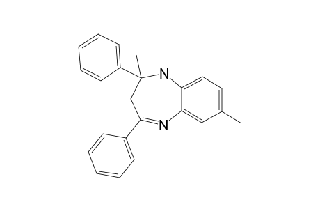 2,7-dimethyl-2,4-di(phenyl)-1,3-dihydro-1,5-benzodiazepine