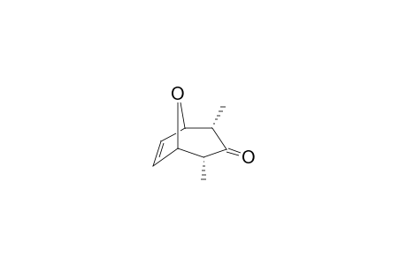 2,4-endo,cis-Dimethyl-8-oxabicyclo[3.2.1]oct-6-en-3-one