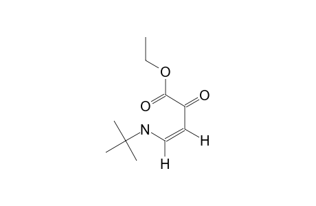 (Z)-4-(tert-butylamino)-2-keto-but-3-enoic acid ethyl ester