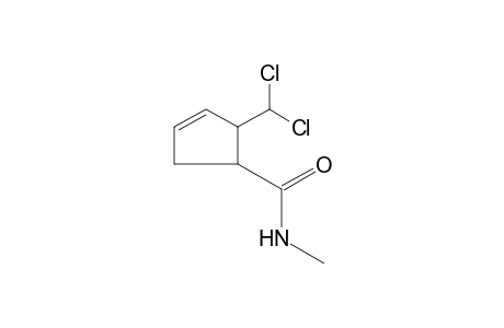 2-(dichloromethyl)-N-methyl-3-cyclopentene-1-carboxamide