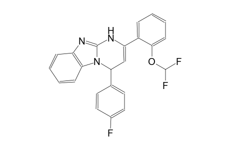 pyrimido[1,2-a]benzimidazole, 2-[2-(difluoromethoxy)phenyl]-4-(4-fluorophenyl)-1,4-dihydro-