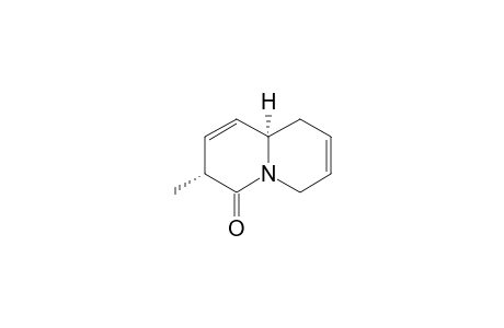 (+-)-cis-3-Methyl-3,6,9,9a-tetrahydroquinolizin-4-one