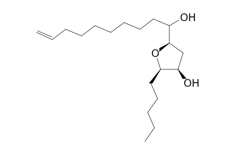 2-Furanmethanol, tetrahydro-4-hydroxy-.alpha.-8-nonenyl-5-pentyl-, [2.alpha.(R*),4.beta.,5.beta.]-(.+-.)-
