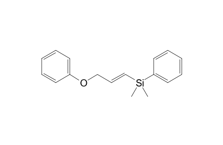 (E)-Dimethyl(3-phenoxyprop-1-enyl)(phenyl)silane