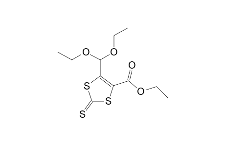 4-Ethoxycarbonyl-5-diethoxymethyl-1,3-dithiole-2-thione
