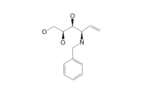 (2S,3S,4R)-4-(benzylamino)hex-5-ene-1,2,3-triol