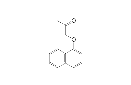 1-(1-Naphthalenyloxy)propan-2-one
