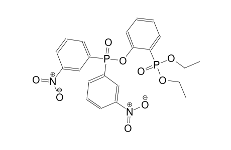 diethyl 2-{[bis(3-nitrophenyl)phosphoryl]oxy}phenylphosphonate