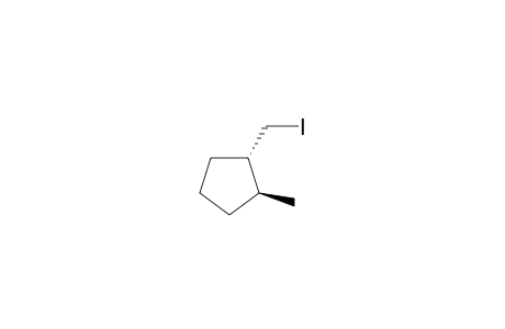 trans-1-(iodomethyl)-2-methyl-cyclopentane