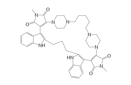 13,19-Dimethyl-10,13,23,29,39,42-hexaazanonacyclo[40.2.2.2(7,10).0(11,15).0(16,24).0(17,22).0(28.36)methyl..]octatetraconta-11(15),16(240,17(220,methyl.decaene-12,14,38,40-tetraone