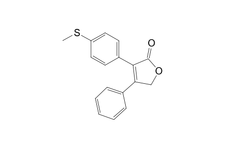4-Phenyl-3-[4'-(methylthio)phenyl]-2(5H)-furanone