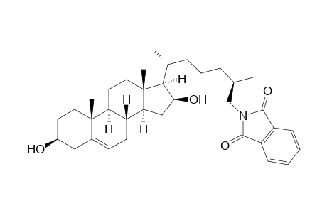 1H-Isoindole-1,3(2H)-dione, 2-[(3.beta.,16.beta.,25R)-3,16-dihydroxycholest-5-en-26-yl]-