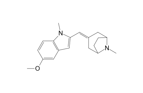 8-Azabicyclo[3.2.1]octane, 3-[(5-methoxy-1-methyl-1H-indol-2-yl)methylene]-8-methyl-