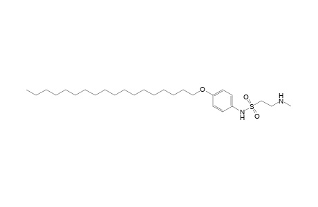 Ethanesulfonamide, 2-(methylamino)-N-[4-(octadecyloxy)phenyl]-