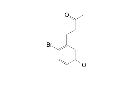 4-(2-BROMO-5-METHOXYPHENYL)-2-BUTANONE