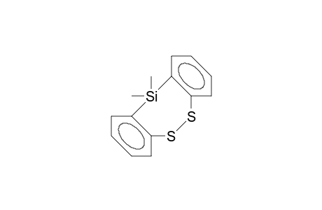 11,11-Dimethyl-11H-dibenzo(C,F)(1,2,5)dithia-silepin
