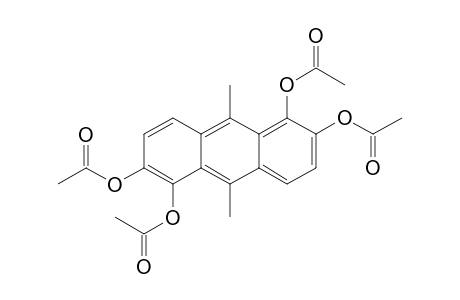 (1,5,6-triacetoxy-9,10-dimethyl-2-anthryl) acetate