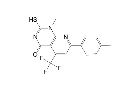 pyrido[2,3-d]pyrimidin-4(1H)-one, 2-mercapto-1-methyl-7-(4-methylphenyl)-5-(trifluoromethyl)-