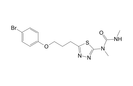 Urea, N-[5-[3-(4-bromophenoxy)propyl]-1,3,4-thiadiazol-2-yl]-N,N'-dimethyl-