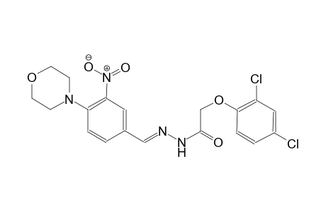 acetic acid, (2,4-dichlorophenoxy)-, 2-[(E)-[4-(4-morpholinyl)-3-nitrophenyl]methylidene]hydrazide