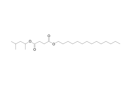 Succinic acid, 4-methylpent-2-yl tetradecyl ester