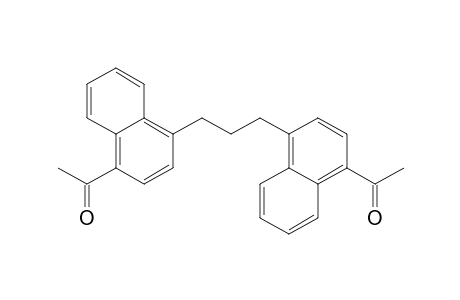 1,3-bis(4'-Acetyl-1'-naphthyl)propane
