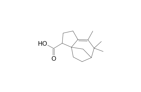 1H-3a,6-Methanoazulene-3-carboxylic acid, 2,3,4,5,6,7-hexahydro-7,7,8-trimethyl-, [3S-(3.alpha.,3a.alpha.,6.alpha.)]-