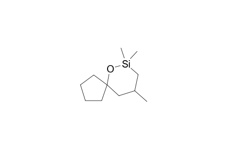 7,7,9-Trimethyl-6-oxa-7-silaspiro[4.5]decane