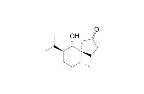 (5R,6S,7S,10R)-6-Hydroxy-7-isopropyl-10-methylspiro[4.5]decan-2-one